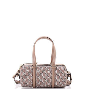 Gucci Small Convertible Duffle Bag GG Shadow Coated Canvas